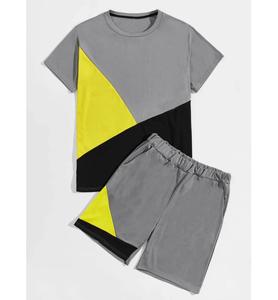 Ensemble T-shirt et short à manches courtes pour homme, été 2026, avec logo personnalisé, léger, écologique, votre propre design, service OEM - Product Image 3