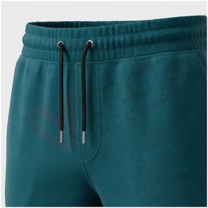 Ensemble de survêtement à capuche pour homme, couleur turquoise, manches longues, couleur unie, coupe décontractée, vêtements d'automne avec fermeture à cordon - Product Image 5