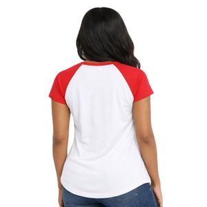 Maglietta Bianca con Scollo a V Delta Sigma Theta per Donne Vestibilità Comoda Tessuto Premium Abbigliamento Casual per Confraternite Greche - Product Image 2