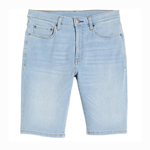 Nouveau design tendance : Short en jean tricoté pour homme, coupe droite, taille mi-haute, coupe-vent, séchage rapide, respirant, ajusté, haute qualité, tenue décontractée - Product Image 4