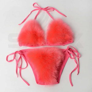 Precio de Fábrica al por Mayor, Bikini de Dos Piezas para Mujer, Conjunto de Bikini con Top Halter, Traje de Baño, Ropa de Playa - Product Image 3