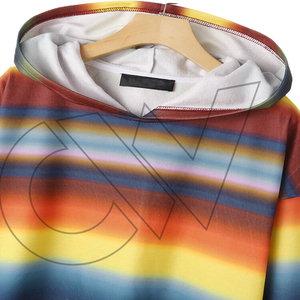Sudadera con Capucha Extra Grande para Mujer, Marca Carewear Sports, Color Sólido, Manga Larga, Tejido de Punto, 100% Algodón, Estilo Casual de Invierno, Corte Corto - Product Image 3