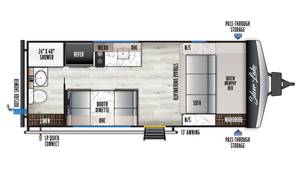 Nouveau 2025 E-a-s-t To W-e-s-t S-i-l-v-e-r L-a-k-e L-e 1600R-B-L-E - Product Image 2