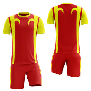 Uniforme de fútbol de algodón premium con acabado suave, fabricación OEM. Uniforme de fútbol de algodón para partidos y entrenamiento. Proveedor OEM. - Product Image 3
