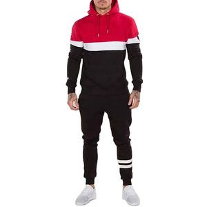 Custom Tracksuits Set Hoodie Sweatshirt Tops Two Piece Men Joggers Suits High Quality Tracksuits - Product Image 1