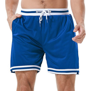 Men's Retro Basketball Shorts: 5-7 Inch Heavyweight Double <b>Layer</b> Mesh Deep Pockets 90s Vintage Athletic Gym Workout - Product Image 1