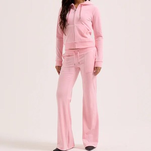 Fabricantes de chándales acampanados para mujer, ropa personalizada, chándal acampanado transpirable para mujer, sin reseñas aún - Product Image 2