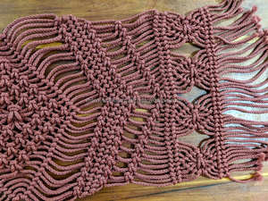 Camino de mesa de estilo bohemio blanco personalizado de macramé de alta calidad para Navidad, boda, fiesta, decoración del hogar, fabricante de cubiertas de mesa - Product Image 3