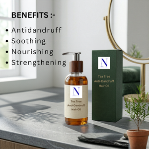 Nikole Kozmetics Aceite de Árbol de Té y Coco Anticaspa, Nutritivo para el Cuero Cabelludo, Estimula el Crecimiento del Cabello, para Cuero Cabelludo Seco/Con Picazón, OEM/ODM/Marca Privada - Product Image 3