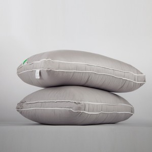 หมอนรองคอแบบแข็ง ป้องกันกลิ่น ไม่ก่อให้เกิดอาการแพ้ ดีไซน์เรียบง่าย พร้อมปลอกผ้าลายเรียบ 200TC สำหรับคู่รัก - Product Image 2