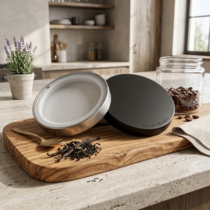 Ventes Flash Usine : Couvercle en Fer Blanc 75mm pour Pot à Bougie, Couvercle Métallique Effet Miroir Électroplaqué pour Bougie - Product Image 1