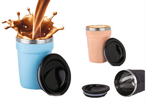 Mug à café isotherme personnalisé Liviya TravelMate en acier inoxydable – Cadeau idéal pour la rentrée scolaire et le Nouvel An chinois - Product Image 4