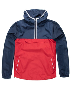OEM Factory Wholesale Fashion Zipper Front Logo <b>Men</b> <b>Jacket</b> Custom Logo <b>Pullover</b> Hooded Streetwear Windbreaker <b>Jacket</b> Wholesale - Product Image 2