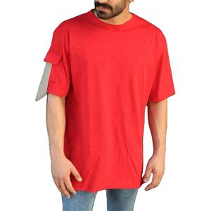 Camiseta de algodón transpirable ecológica de manga corta de talla grande para hombre de último estilo de moda con logotipo personalizado para verano - Product Image 1