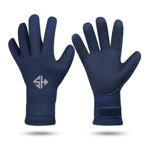 5mm Thermal Scuba Diving Gloves Wear Resistant Neoprene <b>Wetsuit</b> Gloves Anti Scratch Five Finger Underwater Spear Fishing Mittens - Product Image 3