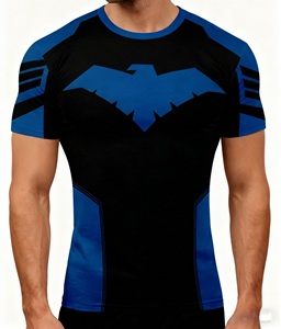 Nueva Camiseta de Compresión para Entrenamiento Físico, Tops de Gimnasio de Secado Rápido, Camisetas de Compresión para Correr - Product Image 3