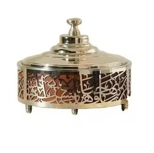 Luxury Gold Dome Chafing Dish Stainless Steel <b>Buffet</b> <b>Warmer</b> Birdcage Design Stand Hotel Restaurant Catering Food Serving Pot - Product Image 3