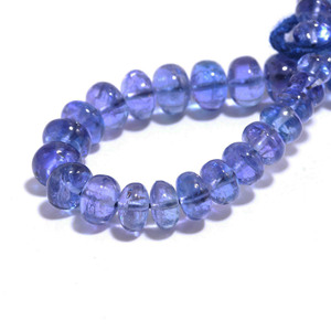 Cuentas Redondas Lisas de Tanzanita Natural AAA de 4-5 mm, Color Azul Violeta, con Efecto de Luz, para la Fabricación de Joyas, Suministro al por Mayor - Product Image 3