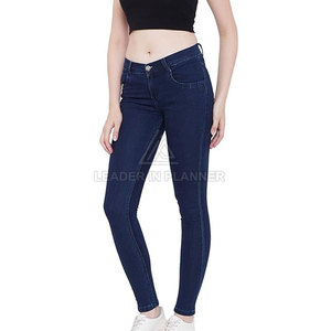 Venta al por mayor de pantalones vaqueros para mujer a precio económico, transpirables, para uso en invierno, pantalones vaqueros para mujer en venta en línea - Product Image 2