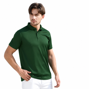 เสื้อโปโลชายพรีเมียมแขนสั้นแบบสบายๆ ผ้าปิเก้ สำหรับกอล์ฟ รับผลิตแบบ OEM ODM แบรนด์ส่วนตัว - Product Image 1