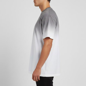 Nueva Camiseta con Efecto Desgastado para Hombre, Diseño Moderno, Algodón de Primera Calidad, Corte Holgado, Ropa Casual a la Moda - Product Image 5