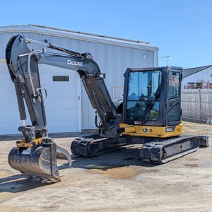 รถขุดขนาดเล็กมือสอง John Deere 50G น้ำหนัก 3.8 ตัน เครื่องยนต์ ปั๊ม มอเตอร์ เกียร์ แบริ่ง บุ้งกี๋ 1.7 เมตร เครื่องกำลัง 20 กิโลวัตต์ - Product Image 6