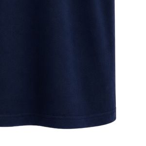 Camiseta Azul Marino de Algodón, Cuello Redondo, Manga Corta, Unisex, Ropa Casual, Cómoda para Uso Diario, Estilo Clásico, Suave - Product Image 3