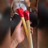 Flûte rituelle tibétaine népalaise authentique Kangling, instrument à vent ancien du bouddhisme Mahayana, nouvelle œuvre d'art en résine faite à la main MAESTRO