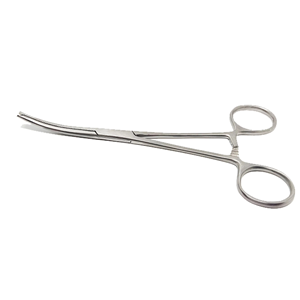 Pinza hemostática Ochsner-Kocher premium curva de acero inoxidable de grado quirúrgico 1x2 dientes para tejido denso - Product Image 2