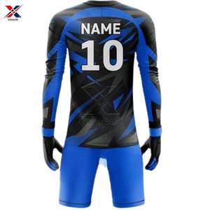 Nouveaux maillots de football 7V7 légers et respirants pour hommes, col en V, manches courtes, nom du joueur personnalisé, nom de l'équipe, 100% polyester, séchage rapide - Product Image 3