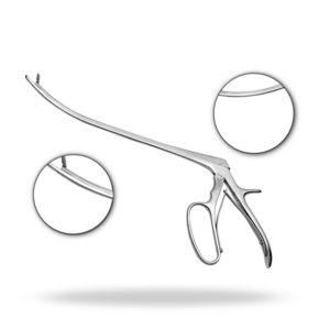 Pinza de Foraminotomía Hipofisaria Ferris Smith de 250 mm, Instrumento Quirúrgico para Cirugía de Columna Vertebral, Herramienta Quirúrgica para Extracción de Tejido - Product Image 1