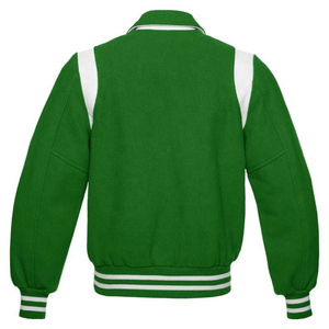 Best Quality Custom Varsity <b>Jacket</b> Personalized Team Logo Cotton Fleece 320 GSM Fabric Wholesale Bulk Supplier - Product Image 1
