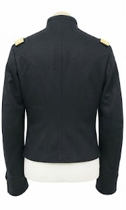 Veste en laine vintage pour homme, à simple boutonnage, coupe classique, uniforme d'hiver, grande taille, reproduction américaine - Product Image 2