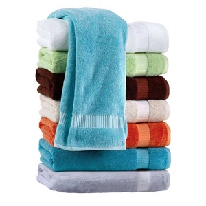 Terry <b>Towel</b> Factory Wholesale 100% Cotton Quick-Dry Dobby Border Hand Face Bath <b>Towel</b> 3-Piece Set 70x140cm Extra <b>Large</b> Absorbent - Product Image 1