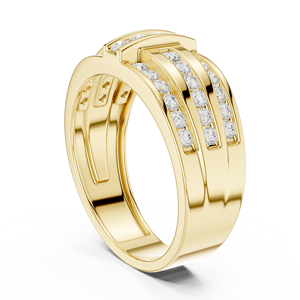 Bague en Moissanite pour Homme, Style Hip Hop Panthère, Plaqué Or Rose, Argent Sterling 925, Bijou de Luxe Tendance, Cadeau - Product Image 6