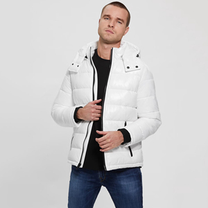 Top Quality Hot Selling Winter Puffer <b>Jacket</b> <b>Warm</b> Outdoor Regular Lightweight Puffer <b>Jacket</b> For <b>Man</b> Custom - Product Image 3