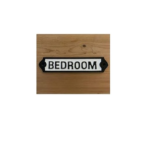 New Hot Selling Modern Design Cast Iron <b>Sign</b> Board Premium Quality Customized Modern Finished Best Quality in Whole <b>Sale</b> Prices - Product Image 1