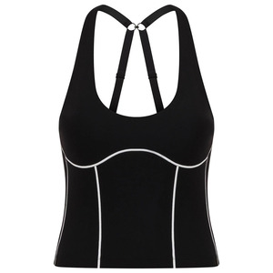 Men's <b>Racerback</b> Tank <b>Top</b> Breathable Soft Comfortable Polyester/Cotton Sporty 180g Activewear Shirt - Product Image 6