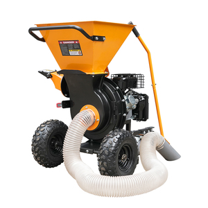 Trituradora de madera alimentada por gasolina, 7hp, superrápida, autoalimentación, astillado de ramas de hojas de árbol, granja forestal - Product Image 1