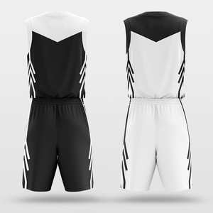 ชุดบาสเก็ตบอลแบบสั่งทำพิเศษ ระบายอากาศได้ดี ผ้าตาข่ายโพลีเอสเตอร์ 100% ชุดเสื้อทีมแบบไม่มีแขน-สำหรับการฝึกซ้อมประสิทธิภาพสูง - Product Image 4