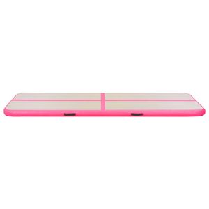 Colchoneta Inflable de Gimnasia con Bomba, 315"x39.4"x3.9", PVC Rosa, Equipamiento y Accesorios de Gimnasia - Product Image 6