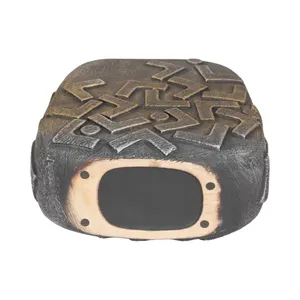 Luxury Coastal Iron Flower <b>Vase</b> Eco-Friendly Tabletop High Quality Contemporary Design - Product Image 3