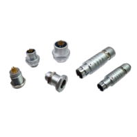Connecteurs métalliques de protection étanches IP68 de la série L Mini Snap Core, compatibles avec les tailles 0 x 1 2