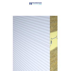 For Sandwich Panel External <b>Wall</b> Fireproof Water Resistant Eco-friendly <b>Cladding</b> Panel for Industrial Steel Structure - Product Image 2