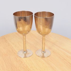 Wholesale Brass Finish <b>Wine</b> <b>Goblet</b> Decorative Metal Chalice for Home Bar Wedding Dining and Gift - Product Image 3