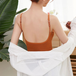 Sujetador deportivo sexy a prueba de golpes y transpirable para mujer, talla grande, sin costuras, sin aros, sin espalda, ropa interior con soporte medio, sujetadores de yoga - Product Image 2