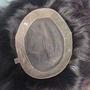 ผมปลอมแบบติดกาวชนิดผมแท้ของอินเดีย รุ่นลอสแอนเจลิส แบบผมหยิกฟูและแบบลอนลึก แบบผมตรงจากบังกลาเทศ - Product Image 1