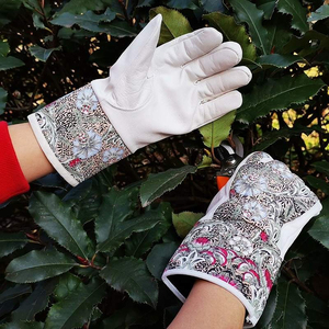 Guantes de Conducción Unisex de Piel de Cabra de Alta Calidad, Guantes de Trabajo de Cuero para Jardinería, Construcción, Guantes de Seguridad, Venta al por Mayor a Precio Económico - Product Image 6
