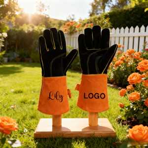 Guantes de Soldadura TIG de Piel de Cabra de Primera Calidad, Alta Destreza, Resistentes al Calor, Protección UV, Antideslizantes, Unisex, para Caza LGW-0008 - Product Image 5