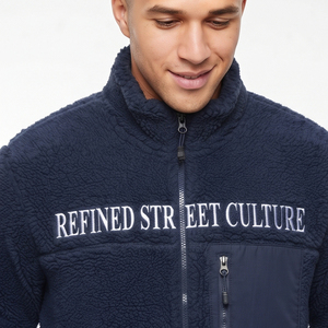 Premium <b>Sherpa</b> <b>Fleece</b> Jacket <b>Men</b> Warm Winter Outdoor Casual <b>Sherpa</b> <b>Fleece</b> Jackets <b>Men's</b> Winter Thick <b>Sherpa</b> Lining Zipper Hoodie - Product Image 4